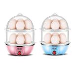 Egg Boiler Double ( 14 Eggs ) , Electronic Egg Steamer