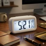product_image_name-Lcd-Smart Modern LED Digital Mirror Alarm Clock – Temperature Display, Snooze & Night Mode - White-1