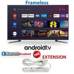 product_image_name-Gld-43" Inch Frameless Smart & Bluetooth, Android TV Netflix,Playstore+FREE EXTENSION-1