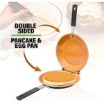 product_image_name-Generic-Double-Sided Non-stick Frying Pan, Breakfast Pan-19CM-5