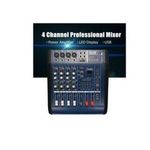 Omax  4 Channels Powered Mixer 1200 Watts , USB , Bluetooth , Aux phone input , Church Mixer , Public Address Systems Mixer