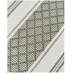 product_image_name-Generic-Braided woven textured table runner with tassels + 6pcs mats - SAGE GREEN-3
