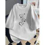 White Stylish Ladies Tee
