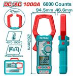 product_image_name-TOTAL-TMT7610002 DC/AC clamp meter 1000A 6000 counts-1