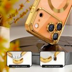 product_image_name-Generic-Electroplated Clear MagSafe Case with Camera Lens Protector for iPhone 17 Pro Max – GOLD-4