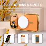 product_image_name-Generic-Electroplated Clear MagSafe Case with Camera Lens Protector for iPhone 17 Pro Max – GOLD-5
