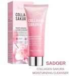 SADOER Collagen Sakura Moisturizing Clear Cleanser  80g