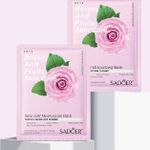 SADOER 3 Rose face Masks – Deep Moisturizing & Petal Softness