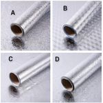 Kitchen Aluminum Foil Self-adhesive Wallpaper 60cm*500cm
