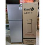 product_image_name-VOLSMART-172L Double Door Fridge, Direct Cool Top Mounted Freezer-1