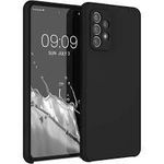 product_image_name-Generic-Silicone Cover for A72 – Shockproof, Slim Fit, Anti-Slip Protective Case – Black-2