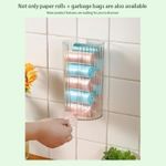 product_image_name-Generic-Wall Mounted Transparent Bathroom Tissue Box or  Kitchen Napkin Holder-4