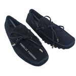 product_image_name-Fashion-BLACK ELEGANT SUEDE-LEATHER  TODS LOAFERS. + FREE PAIR OF SOCKS-3