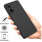 product_image_name-Generic-OnePlus Nord CE5 Phone Cover, Soft Silicone Shockproof Back Case, Slim Fit Protective Phone Case with All-Round Protection and Anti-Slip Grip (Black)-3