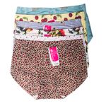 3 Pieces  Beautiful Sexy Seamless  Plus Size Stretchy Panties - Assorted Colors