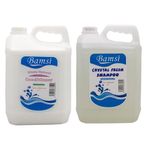 Bamsi Shampoo Clear - 5L & Conditioner White - 5L.