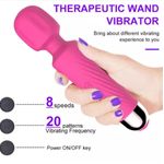 Mini Cordless Wand Vibrator