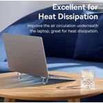 product_image_name-Generic-Mini Laptop Stand, Portable Laptop Stand, Foldable & Lightweight Ergonomic Riser with Ventilated Cooling, Sleek Computer Notebook Holder Fits Keyboards &10-17.3 Inch Laptops, Black-7