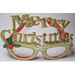 product_image_name-Fashion & Style-Merry Christmas Gold Glitter Party Glasses-2