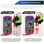 product_image_name-Generic-Digital Multimeter Voltmeter Battery Voltage Multi Tester Vehicle Circuit Repair Multimeter AC/DC Voltmeter Current Diode Triode Meter Tester 1999 hFE Transistors Test Tools-7