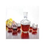 Diamond Crystal Decanter Set