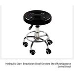 Rolling Salon Stool Swivel Chair