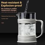 product_image_name-Generic-Plastic free glass tea press and coffee machine, 800ML hand brewed coffee pot - white-2