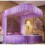 product_image_name-Generic-5 by 6 purple 2stand/Rail net mosquito net-2
