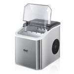 product_image_name-RAF-12kg/24h Portable Ice Maker Self-Cleaning Countertop Ice Maker 2 Sizes Bullet Ice Cubes For Home Kitchen Office Bar Party-3