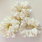 Premium satin scrunchies