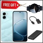 Oppo A6X 6.75'', 64GB + 4GB RAM, 6500mAh 50MP (Dual SIM) BLUE+Free WEB-WATCH+OTG+POWERBANK