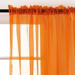 product_image_name-Generic-2Pcs New Arrival Orange Sheers with Rod Pocket Header (1.5m+1.5m)-3