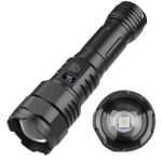 product_image_name-Generic-2000 Lumens XML T6 Zoomable Flashlight – Adjustable Focus Torch with High-Powered LED for Outdoor Exploration-1