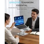 product_image_name-Generic-Laptop Stand with 360° Rotating Base, Ergonomic Computer Riser for Desk, Adjutable Height Muti-Angle, Foldable Laptop Mount-2