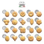 product_image_name-Generic-Stainless Steel 24-Option Cookie & Biscuit Press Machine - 20 Pattern Discs & 4 Icing Nozzles-3