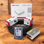 Hikvision 2 1080P Full HD 2MP High Definition Stable Performance Indoor Security CCTV Cameras Complete System Kit