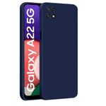 product_image_name-Generic-Samsung Galaxy A22 Soft Silicone Back Cover, Shockproof, Slim Fit, Anti-Fingerprint Protective Case-1