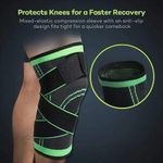 product_image_name-Generic-Elastic Knee Protector Knee Pads Kneepads Knee Support Sleeves Compression Sleeves-2