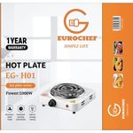 Electric Cooker 1000w Single Spiral Coil Hotplate
