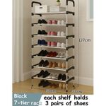 product_image_name-TC-7-Tier Multifunctional Freestanding Shoe Rack Collapsible Shoe Rack-2