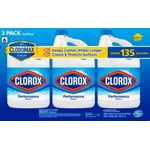 CLOROX Performance Bleach. bottles, 3 pk