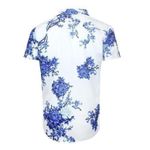 product_image_name-Generic-Berrykey Men's Tshirt - Vintage Hawaii - Blue / White-2