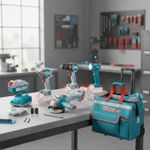 product_image_name-TOTAL-TCKLI20592 5 Pcs Cordless  industrial combo kit 20V-2