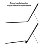 product_image_name-Generic-For M icrosoft Surface Pro 11 / Pro 10 2089A Wireless Bluetooth Keyboard Leather Case(Grey)-5