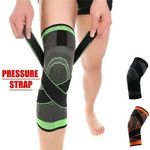 product_image_name-Generic-Elastic Knee Protector Knee Pads Kneepads Knee Support Sleeves Compression Sleeves-3