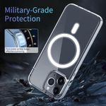 product_image_name-Generic-Clear MagSafe Case with Strong Magnetic Ring, Hybrid Protection, and Slim Lightweight Fit for iPhone 14 Plus - Transparent Crystal Design-6