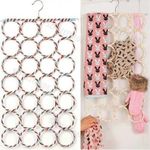 product_image_name-Generic-28-Hole Scarf & Tie Holder – Multi-Loop Closet Organizer Hanger-1