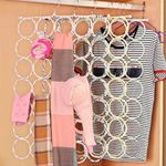 product_image_name-Generic-28-Hole Scarf & Tie Holder – Multi-Loop Closet Organizer Hanger-5