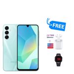 Samsung GALAXY A16,6.7" AMOLED INCHES,4GB RAM +128GB ROM,5000MAH,50MP,DUAL SIM,FREE BUDS & LED