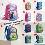 Kids School Backpack for Kindergarten Playgroup PP1 PP2 and Grade 1